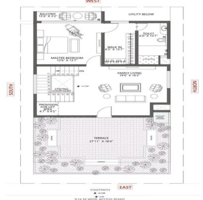 Hero Homes Noida Extension floor plan1